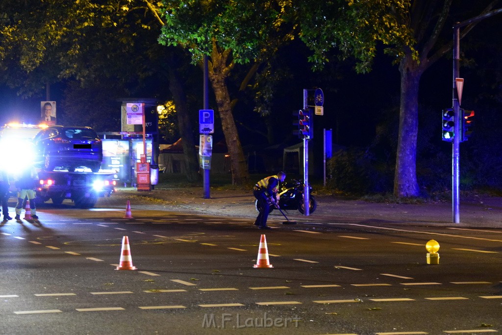 VU Pkw Krad Koeln Porz Wahn Frankfurterstr Heidestr P46.JPG - Miklos Laubert